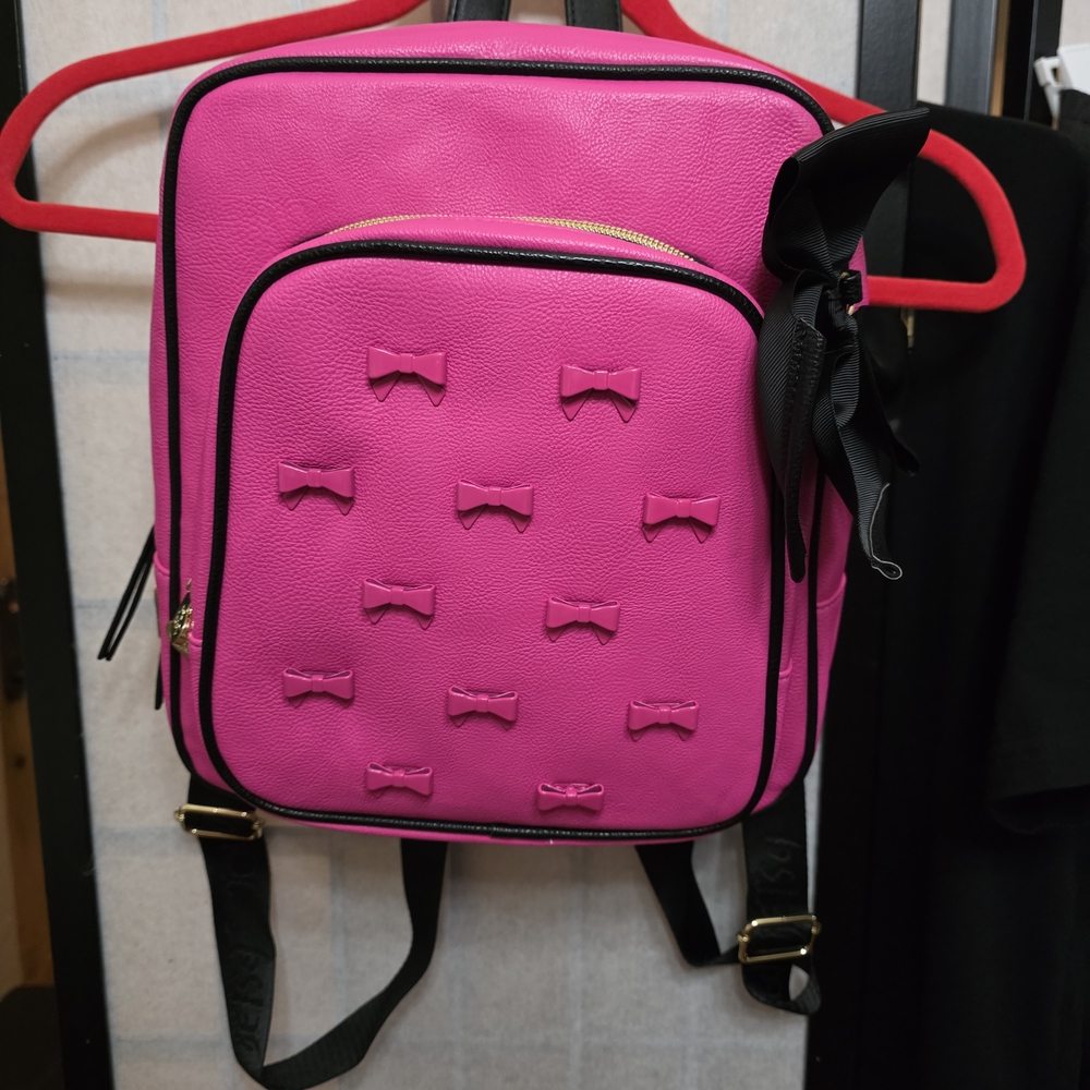 Betsey Johnson Pink Playful Backpack